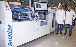 Figure 5. (Left) Josef K&#252;hn, technology planning, Siemens AG in Karlsruhe Germany; (right) Alexander Blum, product management, Seho Systems GmbH.